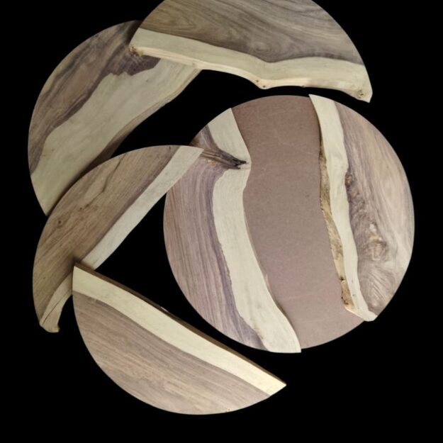 sheesam wood slice